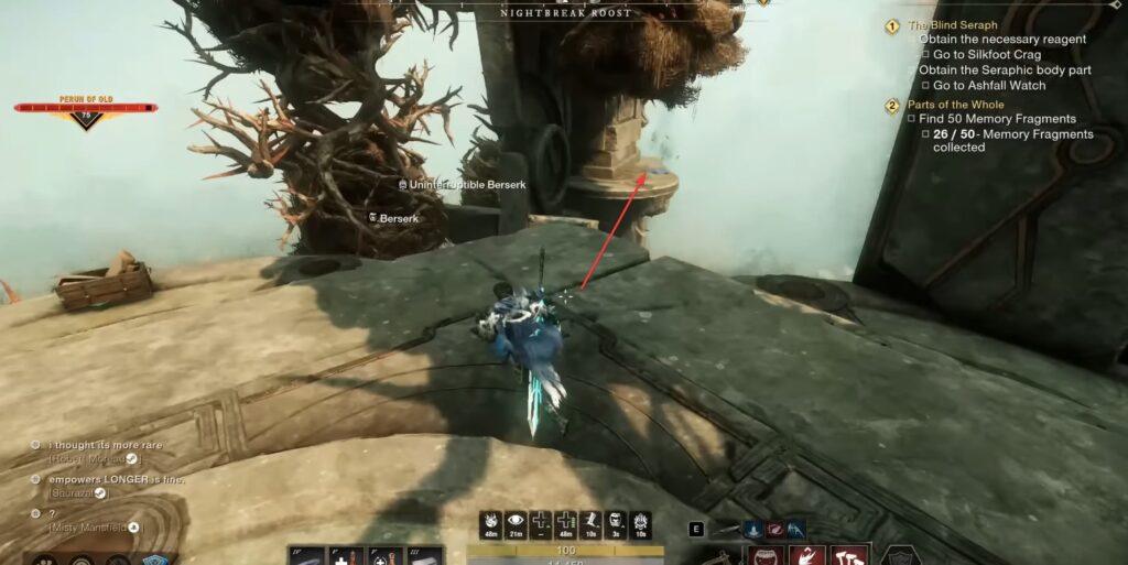 Jumping out of the boss area