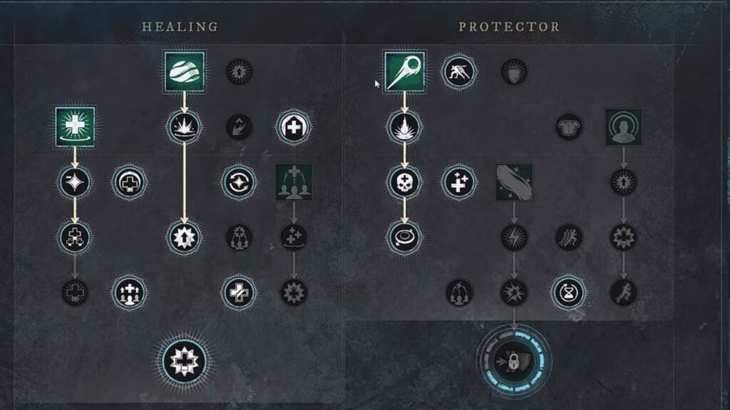 Single target skill setup for healing | New World: Aeternum