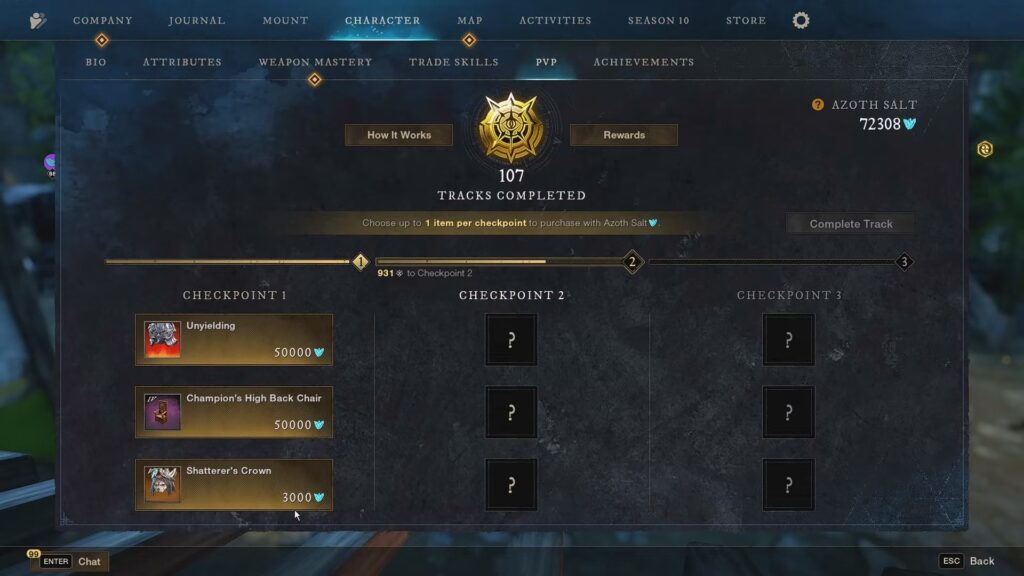 PvP Rewards | New World: Aeternum