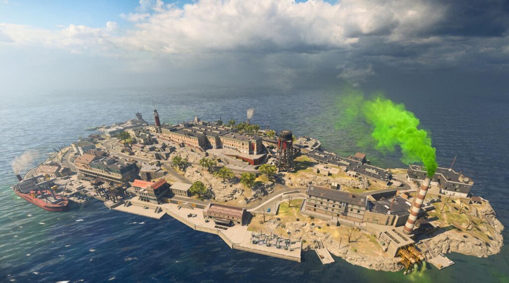 Warzone Rebirth Island map