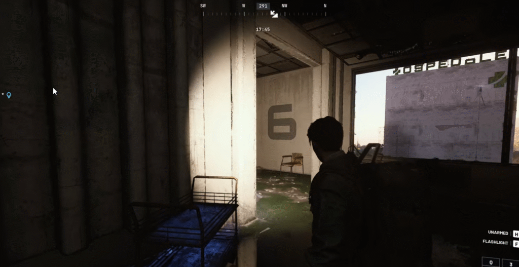 Floor 6 of the Space Travel building