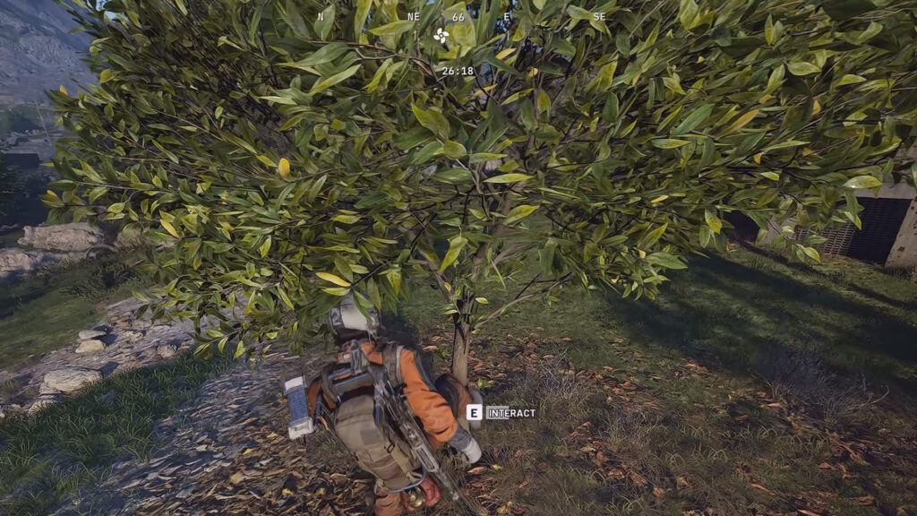 Kicking a fruit tree | ARC Raiders