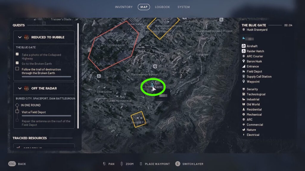 Broken Earth location | ARC Raiders
