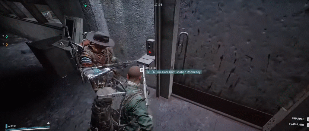 Blue Gate Confiscation Room Key Location