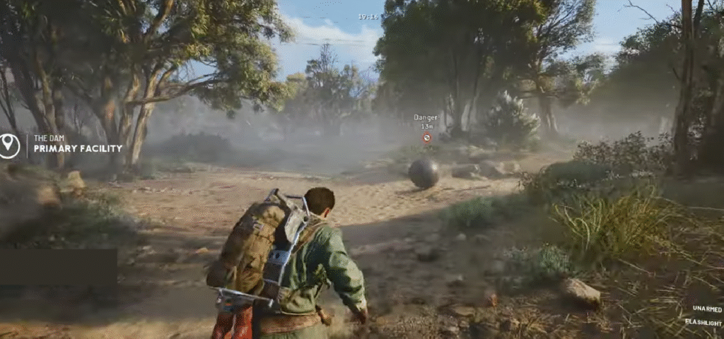 Taking down a ARC Surveyor to complete the Mixed Signals Quest in ARC Raiders.