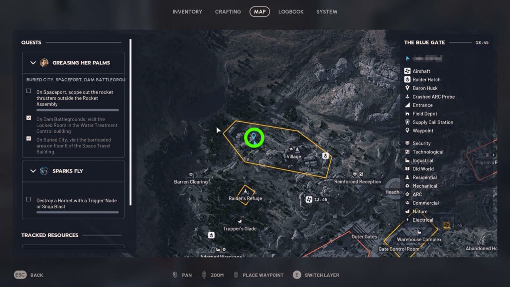 Where to Use Blue Gate Village Key Location in ARC Raiders