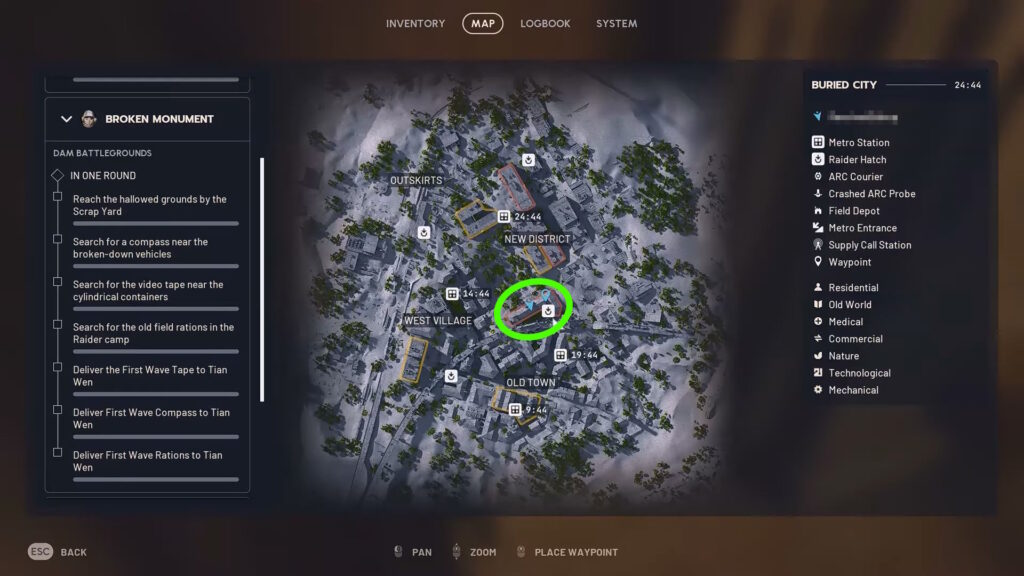 ARC Raiders - Where to Use Buried City Town Hall Key Location