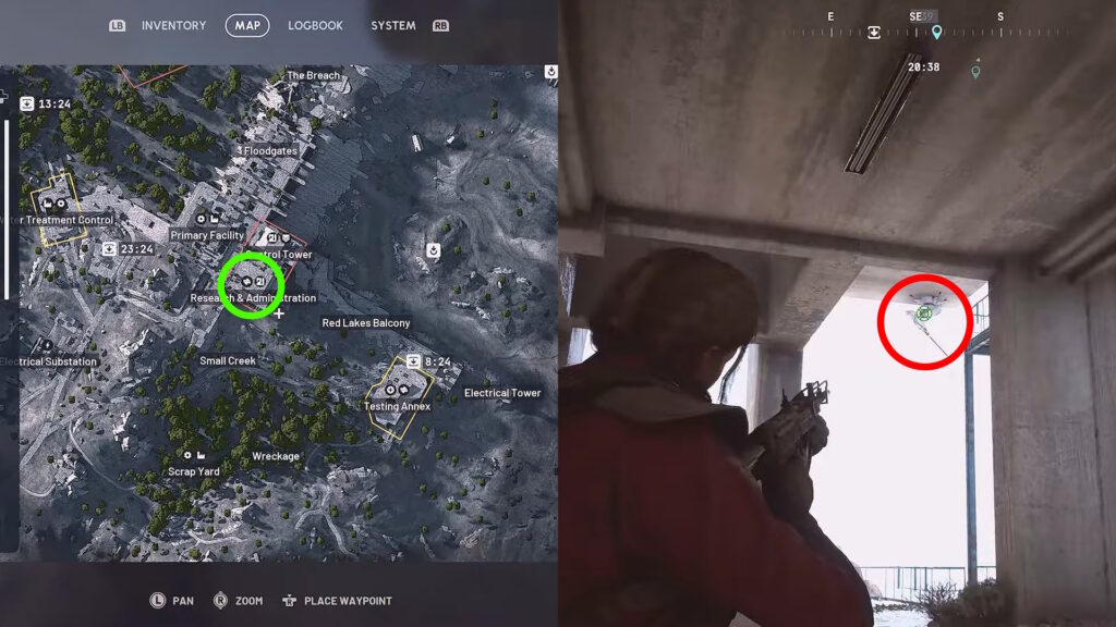 Senitnel at Research & Admin | ARC Raiders