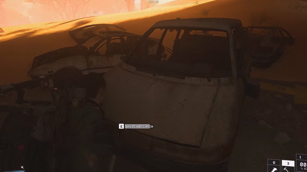 Looting a car | ARC Raiders