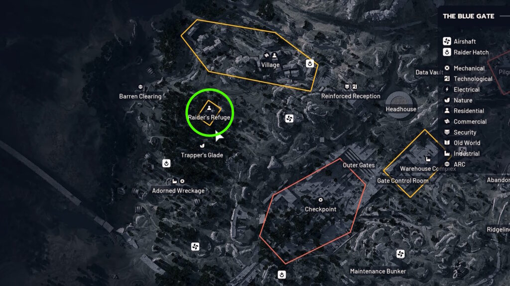 Raider's Refuge | ARC Raiders Blue Gate Secret Puzzles