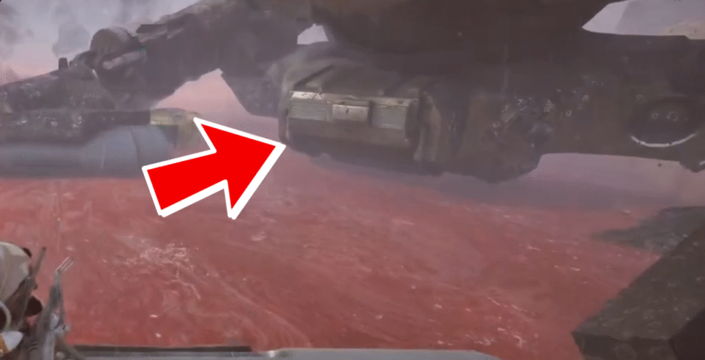 Looting the center body on Queen enemy ARC Raiders