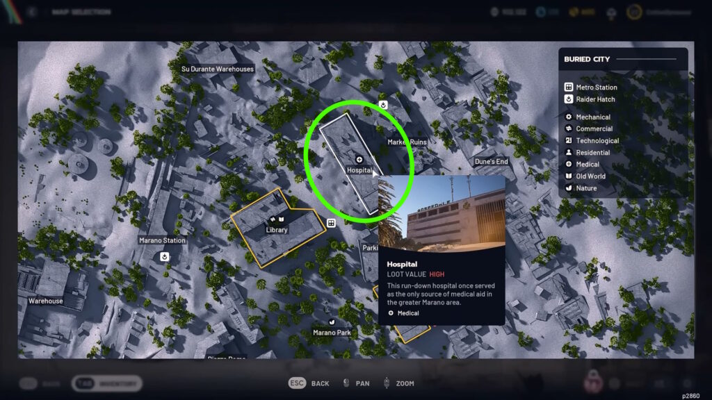 Medical materials farming spot | ARC Raiders