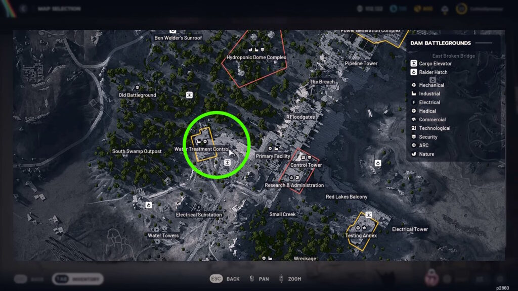 Technological and Electrical materials farming spot | ARC Raiders
