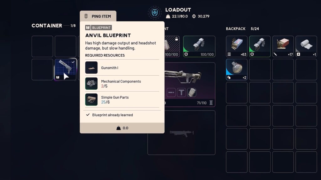 Example of a Blueprint using the Anvil | ARC Raiders