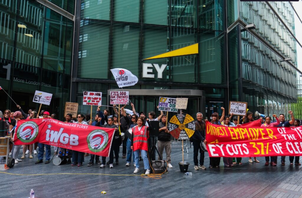 IWGB protest