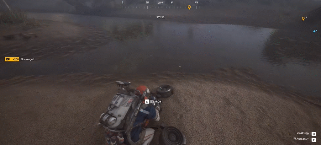ARC Raiders searching ARC Husks