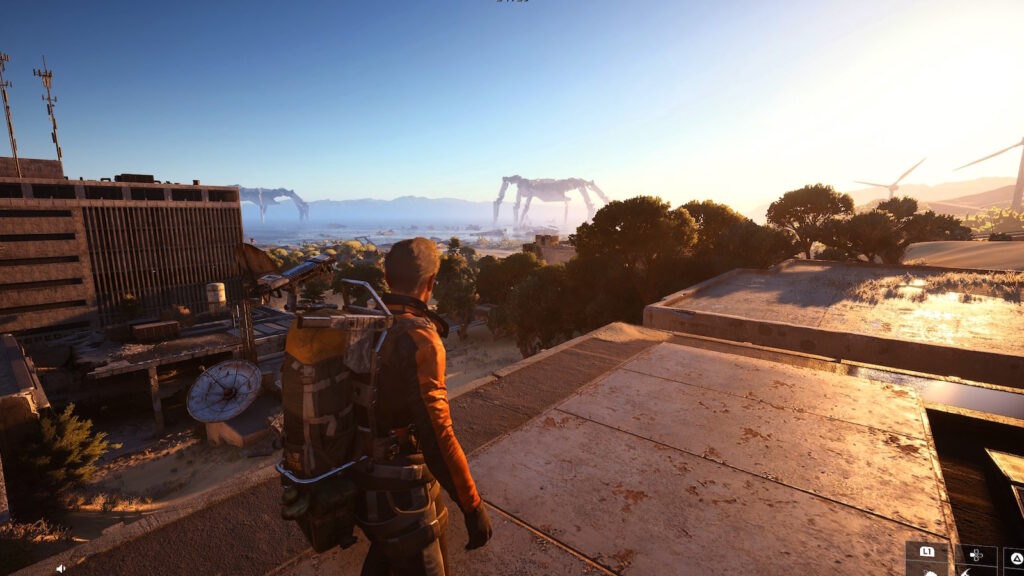 Raider looks at massive ARCs | ARC Raiders