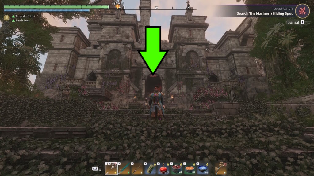 Cromville Castle entrance | Enshrouded: Wake of the Water