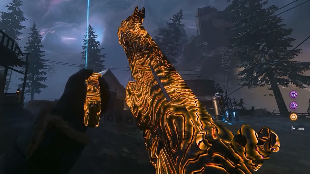 Dravec 45 after Pack-a-Punch | Call of Duty: Black Ops 7 – Zombies