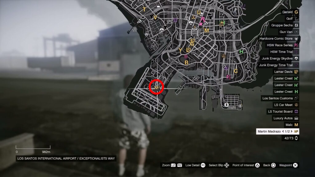 Martin Madrazo Money Fronts intro location | GTA Online