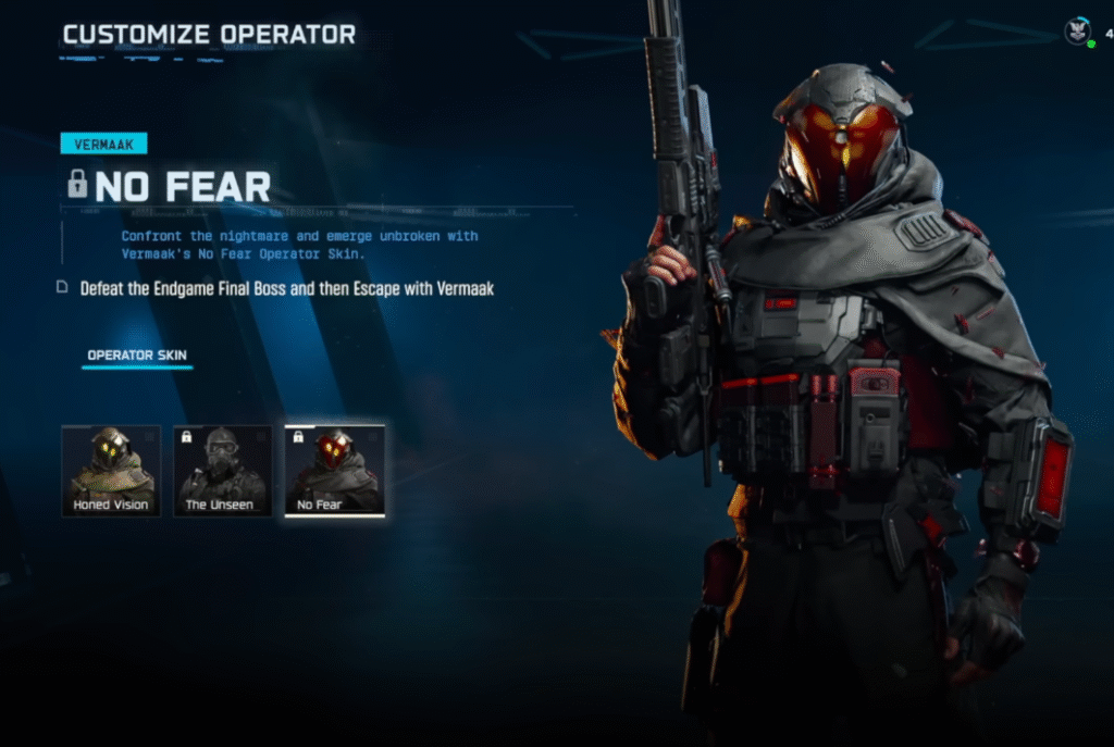 No Fear Skin in BO7 for Vermaak