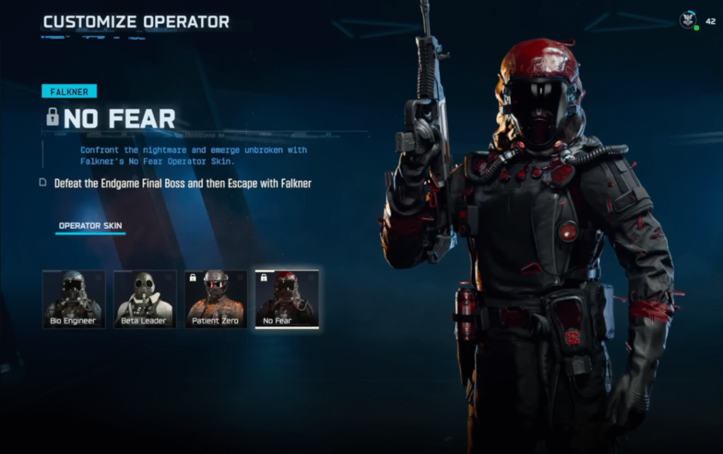 No Fear Skin in BO7 for Faulkner
