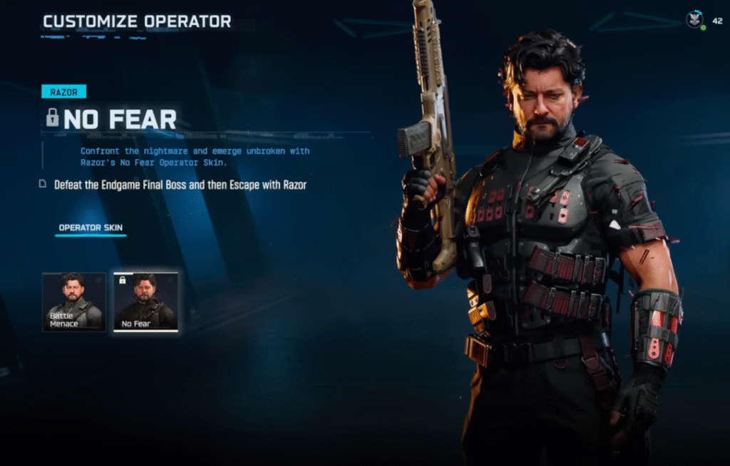No Fear Skin in BO7 for Razor
