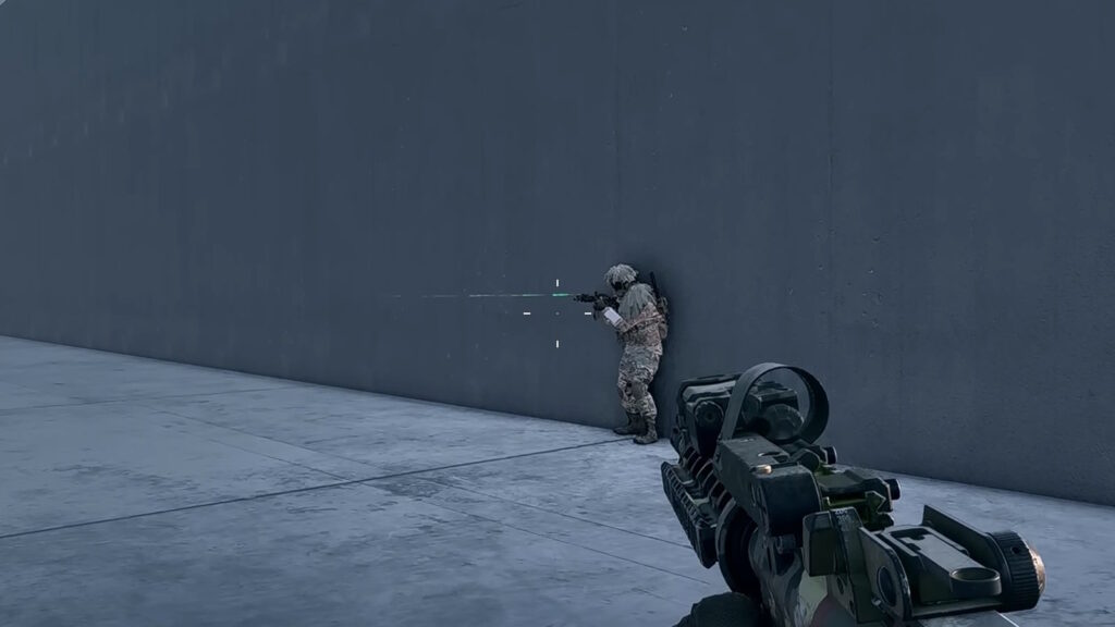 Example of lasers from enemy POV | Battlefield 6 Attachments