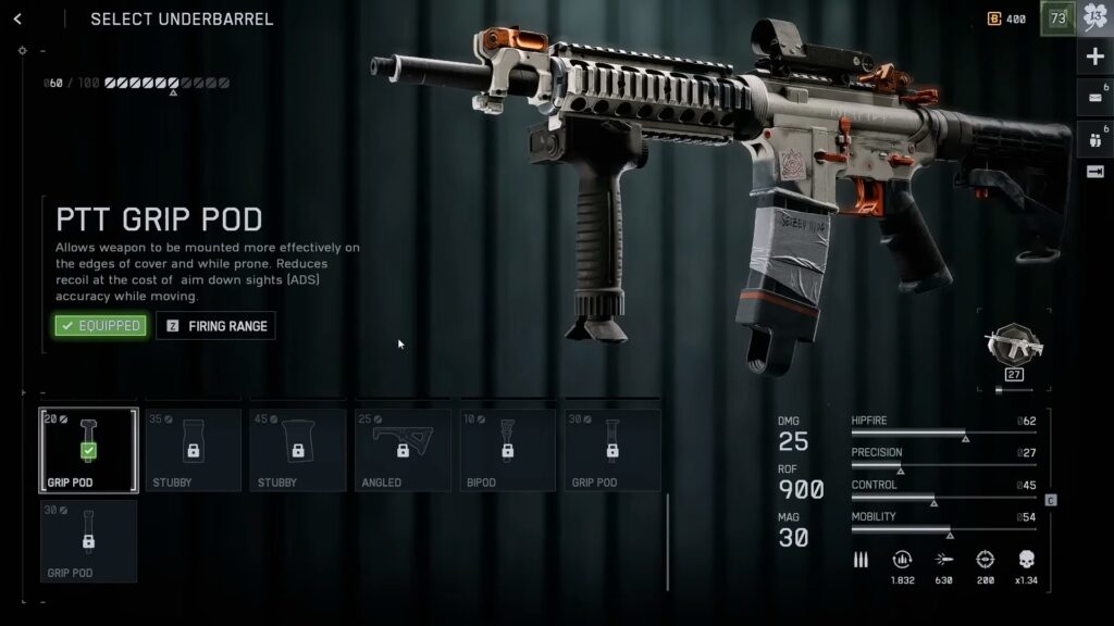 Grip Pod | Battlefield 6 Attachments