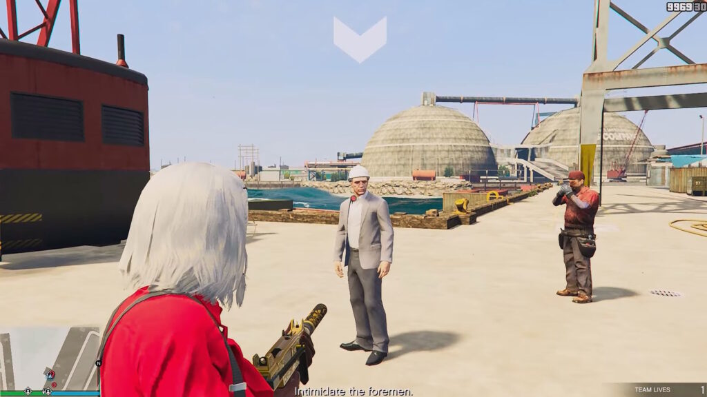 Intimidating a foreman | GTA Online - New Listings