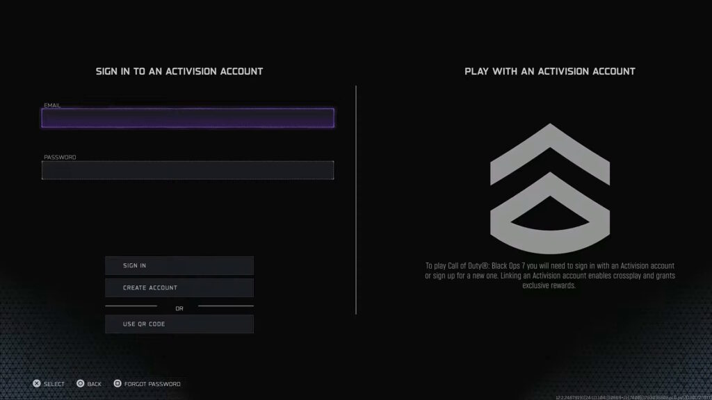 Activision account login | Black Ops 7