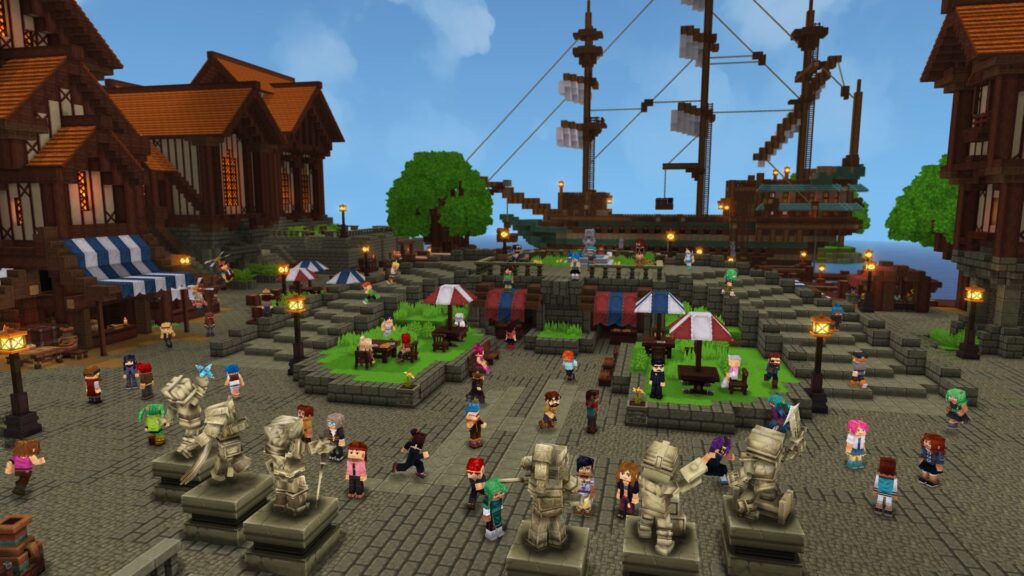 Hytale in-game world