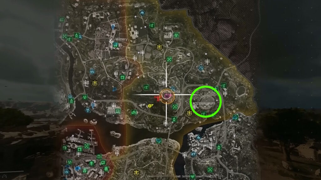 Colosseum location | Black Ops 7 Endgame