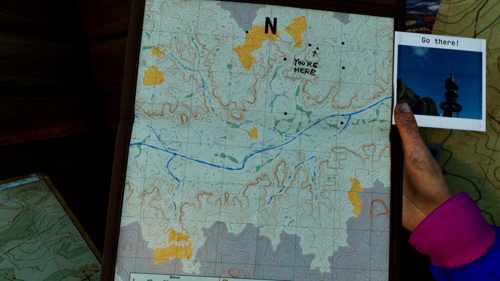 Prologue Go Wayback in-game map