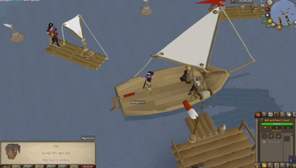 Navigate the Helm in Old School Runescape