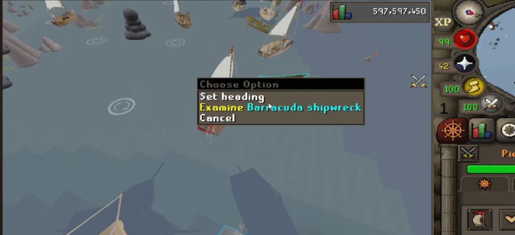 Shipwreck already used in Old School Runescape
