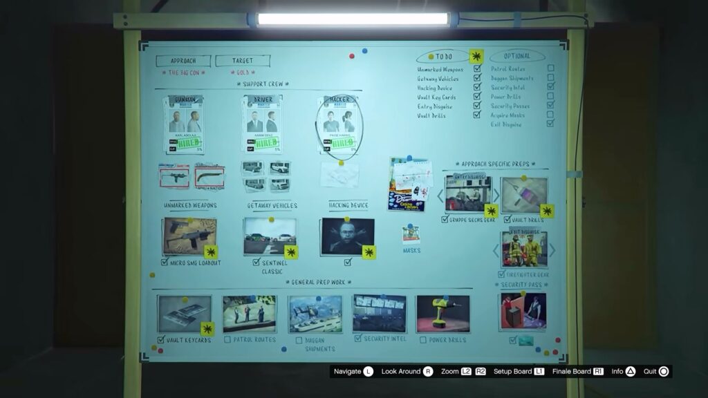 The Diamond Casino Heist Prep - The Big Con | GTA Online