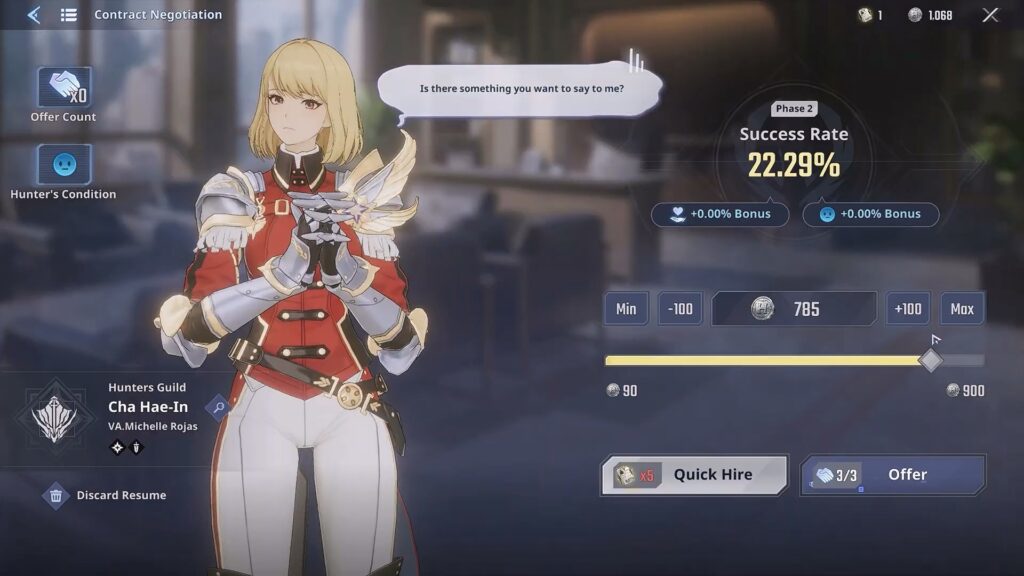 Hunter Contract Negotiation | Solo Leveling: Arise Overdrive