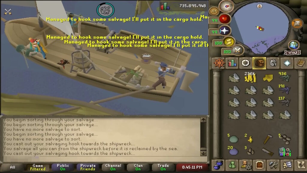 Salvaging | OSRS