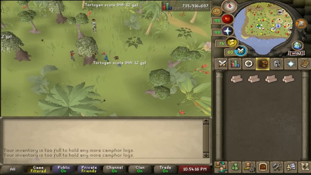 Chopping Camphor Trees | OSRS