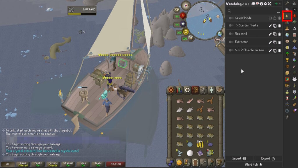 Watchdog plugin settings | OSRS