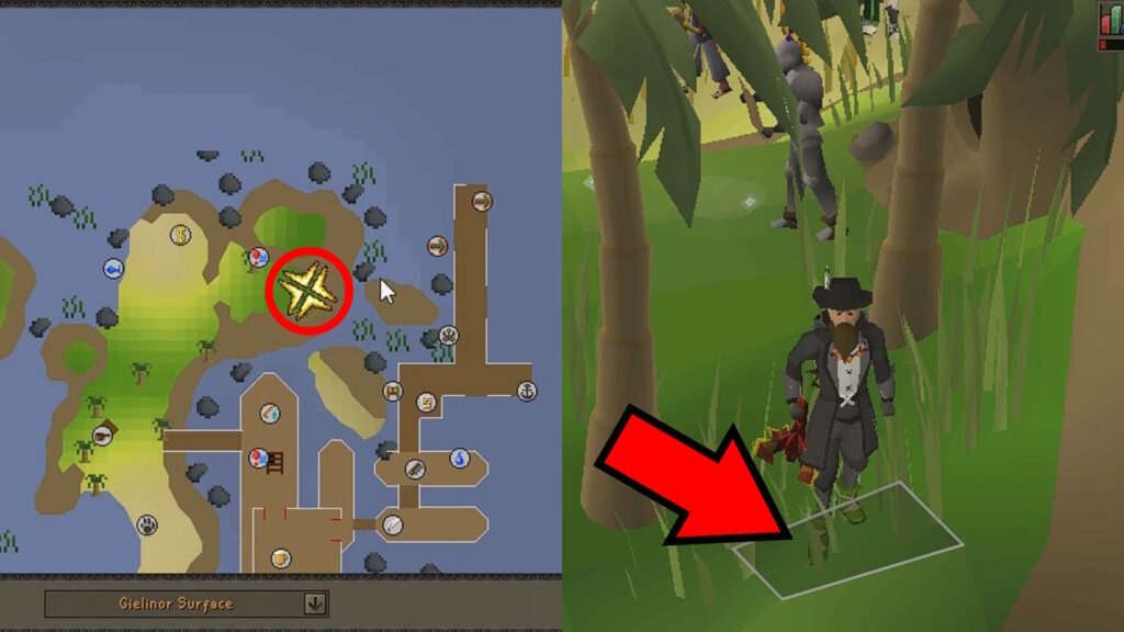 Small Key (The Pandemonium) location | OSRS