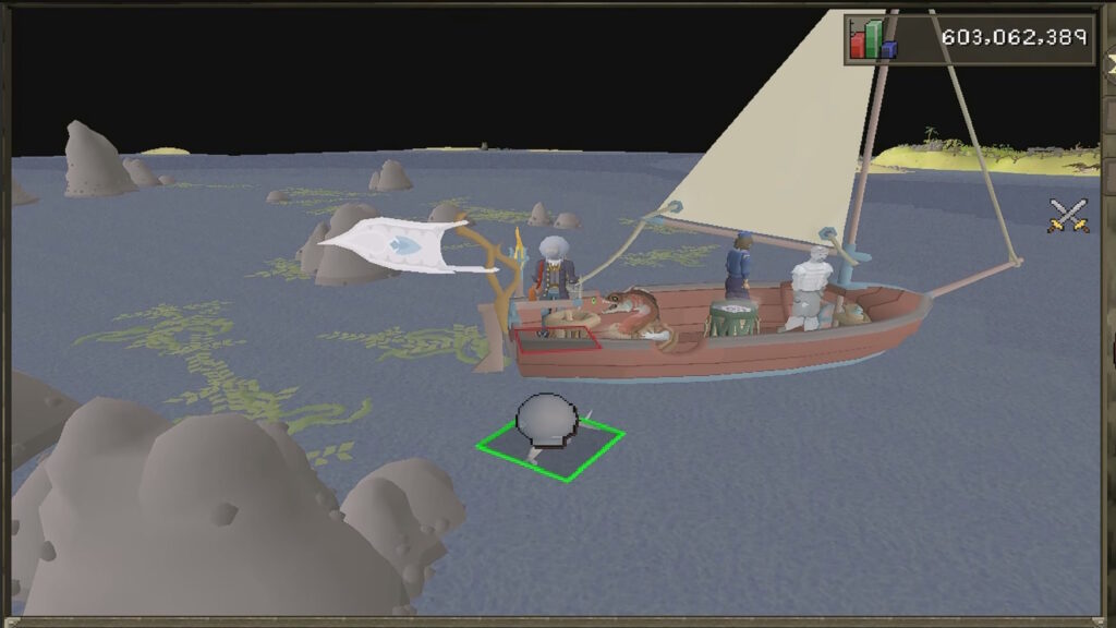 Diving Sea Charting | OSRS