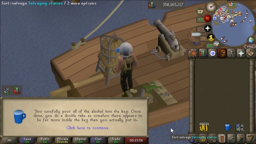 Filling the Keg with Whirlpool Surprise | OSRS