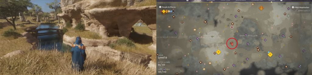 Best Base Locations in Enshrouded Wake of the Water Nomad Highlands