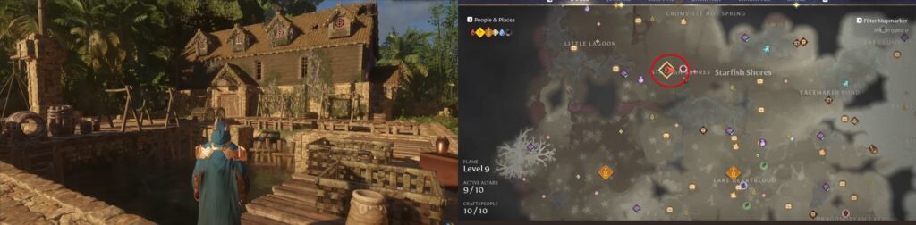 Best Base Locations in Enshrouded Wake of the Water Fish Farm