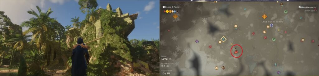 Best Base Locations in Enshrouded Wake of the Water Cliffside Temple
