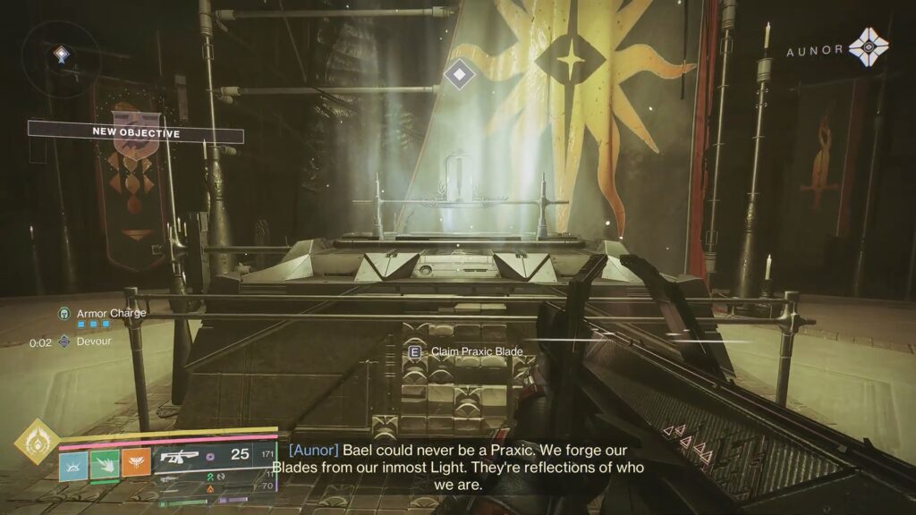 Claim Praxic Blade | Destiny 2: Renegades - Fire and Ice Mission