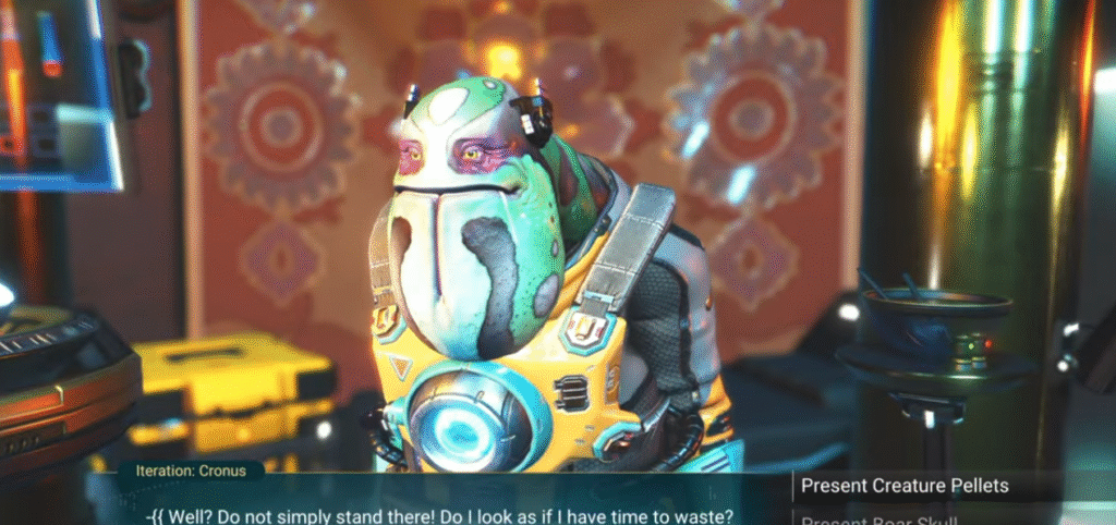 Cronus in No Man's Sky Relics Redux Expedition 18.