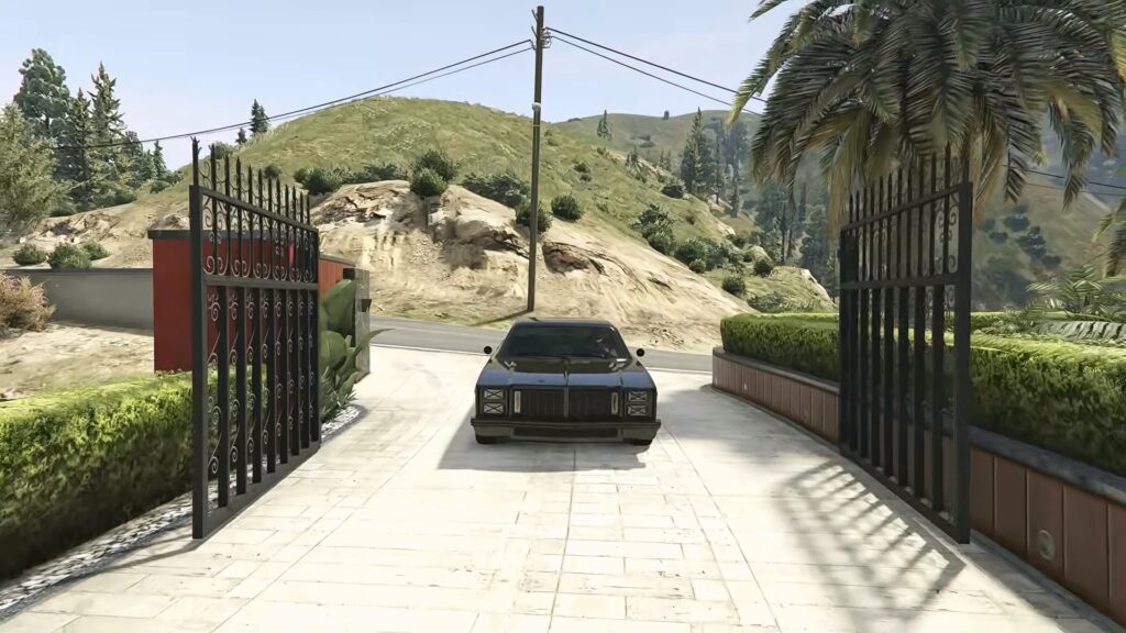 Mansion driveaway | GTA V Online Mansions